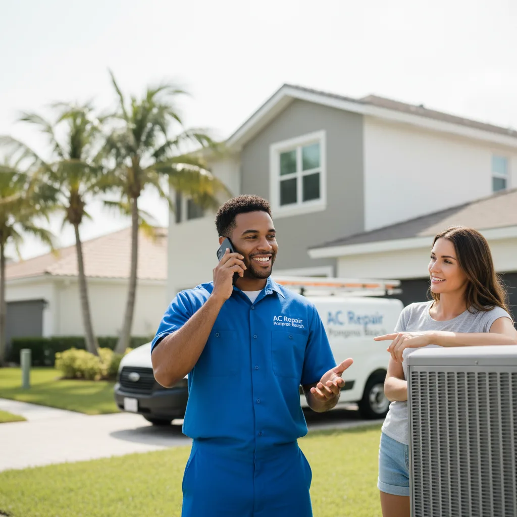 AC Repair Pompano Beach customer support in Sloan